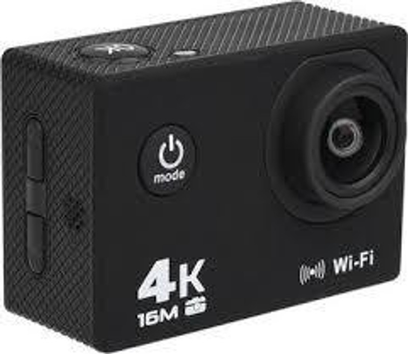 Maizic Smarthomes 007 SMARTHOME 4K 16MP Sports and Action Camera(Black, 16 MP)