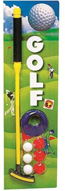 ishancreation Junior Golf Set Ball Putting Game for kids(Multicolor)