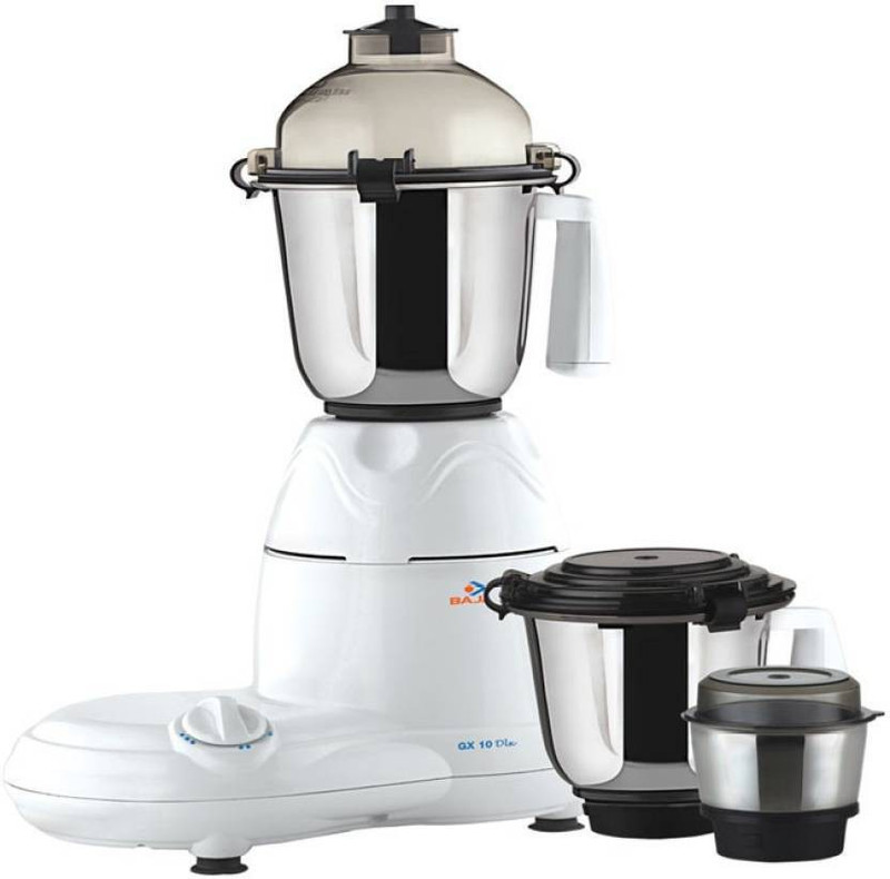 Bajaj GX 10 600 W Mixer Grinder (White, 3 Jars) Mixer Grinder Coupler