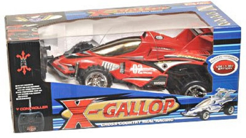 cracker Classic X-Gallop Cross Country Real Racing Car(Red)