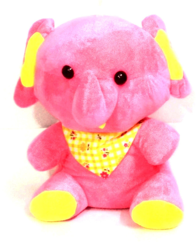 sahil fashion Teddy Elephant  - 14 cm(Pink)