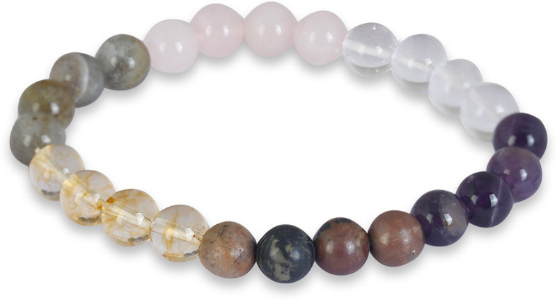 crystalgaze Crystal Rose Quartz, Amethyst, Citrine, Crystal Bracelet