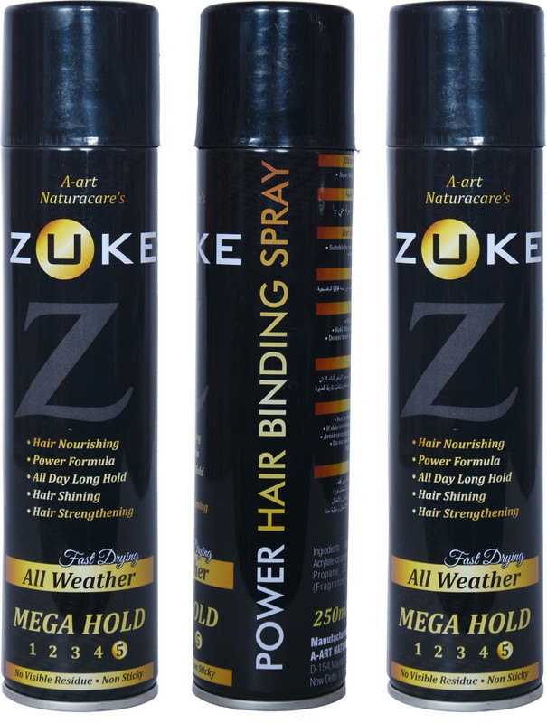zuke hair styling spray Hair Spray(750 ml)
