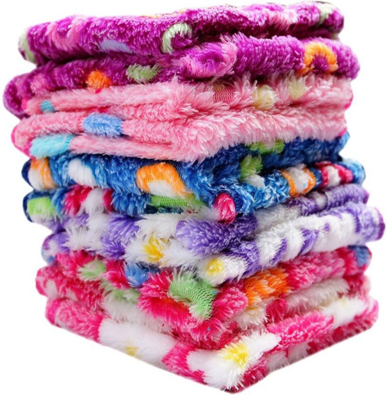 n g products Handkerchief For Women, girls, kids Super soft Towel with love, flowers Multicolor (Pack of 10) Handkerchief(Pack of 10)