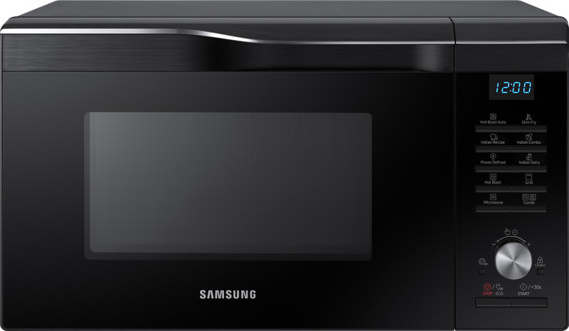 Samsung 28 L Slim Fry & Hot blast Convection Microwave Oven(MC28M6035CK/TL, Black)