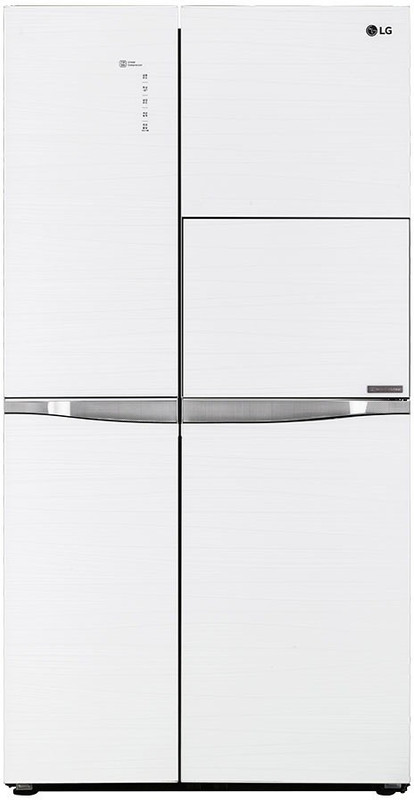 LG 675 L Frost Free Side by Side Refrigerator(Aria White, GC-C247UGUV) LG 675 L Frost Free Side by Side Refrigerator(Aria White, GC-C247UGUV)