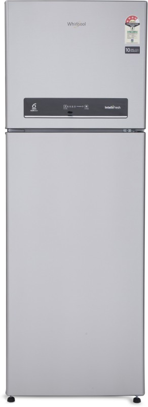 Whirlpool 360 L Frost Free Double Door 4 Star Refrigerator(ALPHA STEEL, IF 375 ELT 4S)