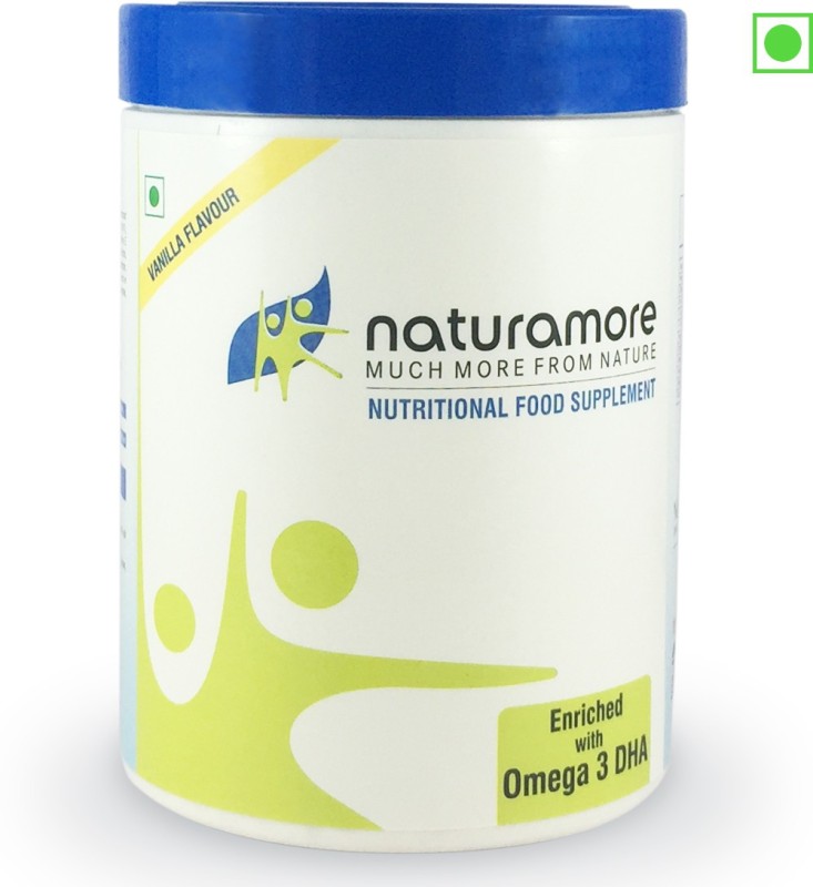 Naturamore tional Food Supplement | Vanilla | 100% al and Vegetarian(250 g)