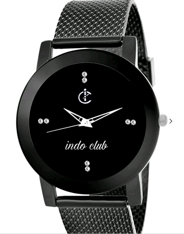 indo club 066 indo club 066 Ladies Exclusive Smoky Grey Design shiphire strep luxury look comfort wonder product Watch - For girls Analog Watch  - For Girls