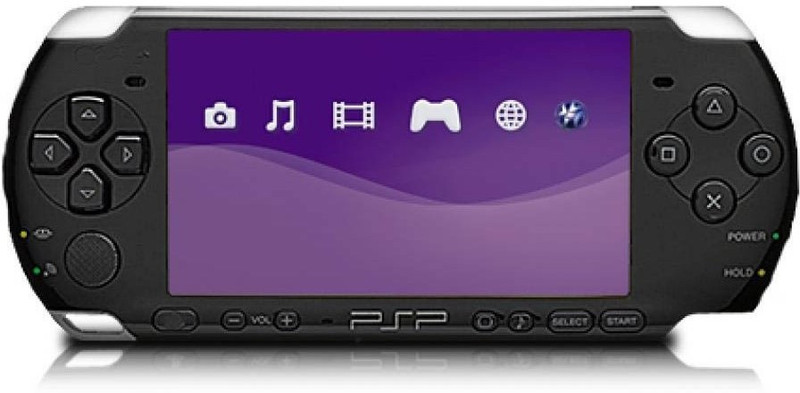 NEXT TECH Grand Classic GCL PSP With MP4 Player NT-030 4 GB with 10000 GAMES(Black)