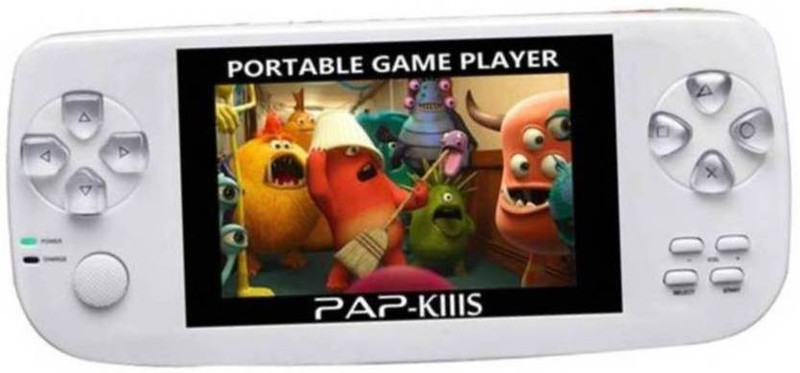 NEXT TECH Grand Classic GCL PSP With MP4 Player NT-090 4 GB with 10000 GAMES(White)