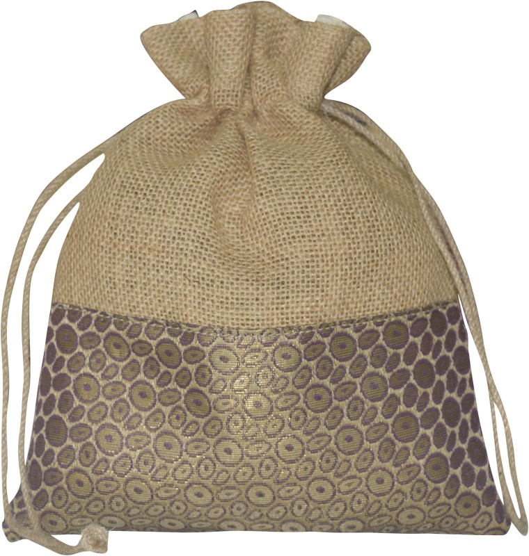 Sharda pouch Cosmetic Bag(Brown)
