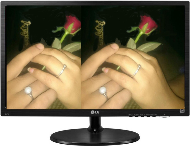 LG 18.5 inch HD LED Backlit Monitor (19M38HB- BB)