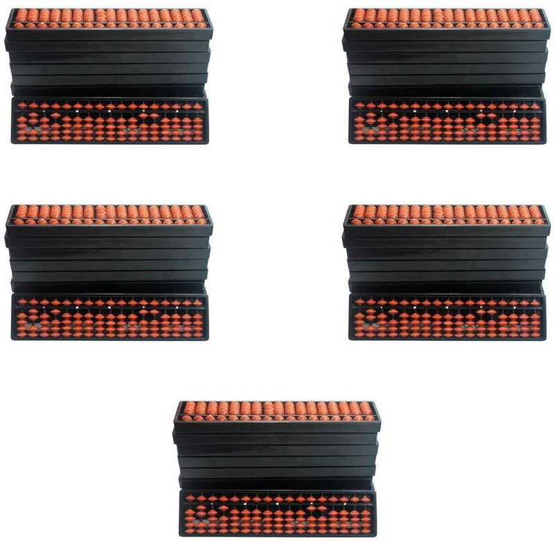 Abica Abacus 17 rod Brown - Pack of 50(Brown)