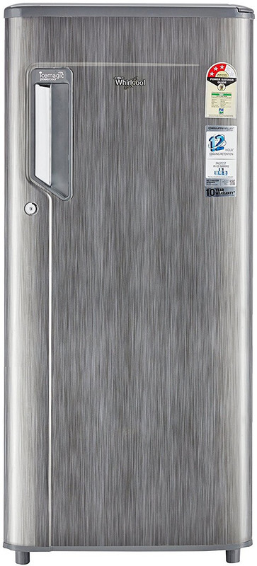 Whirlpool 185 L Direct Cool Single Door 3 Star Refrigerator(Grey Titanium, 200 IMPWCOOL PRM 3S) Whirlpool 185 L Direct Cool Single Door 3 Star Refrigerator(Grey Titanium, 200 IMPWCOOL PRM 3S)