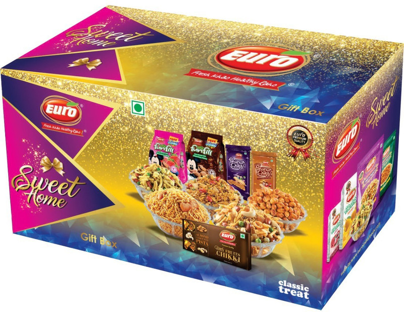 EURO Sweet Home Gift Box Combo of 9 Packs Box(9 x 0.17 kg)