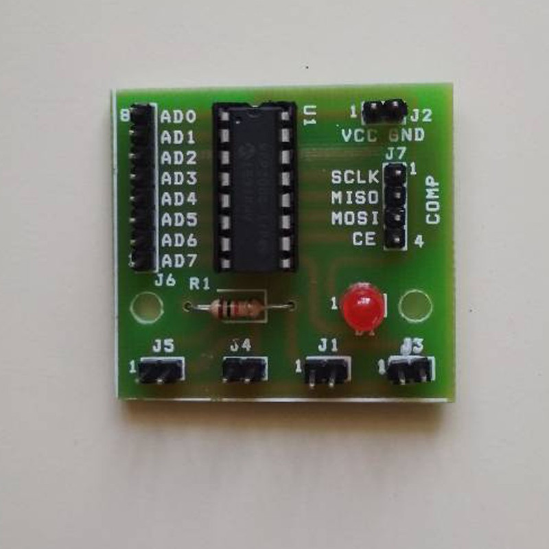 vedamrit Analog to Digital Converter for Raspberry Pi (MCP3008) Educational Electronic Hobby Kit
