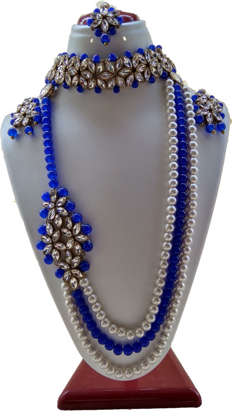 jpart Alloy Jewel Set(Blue)