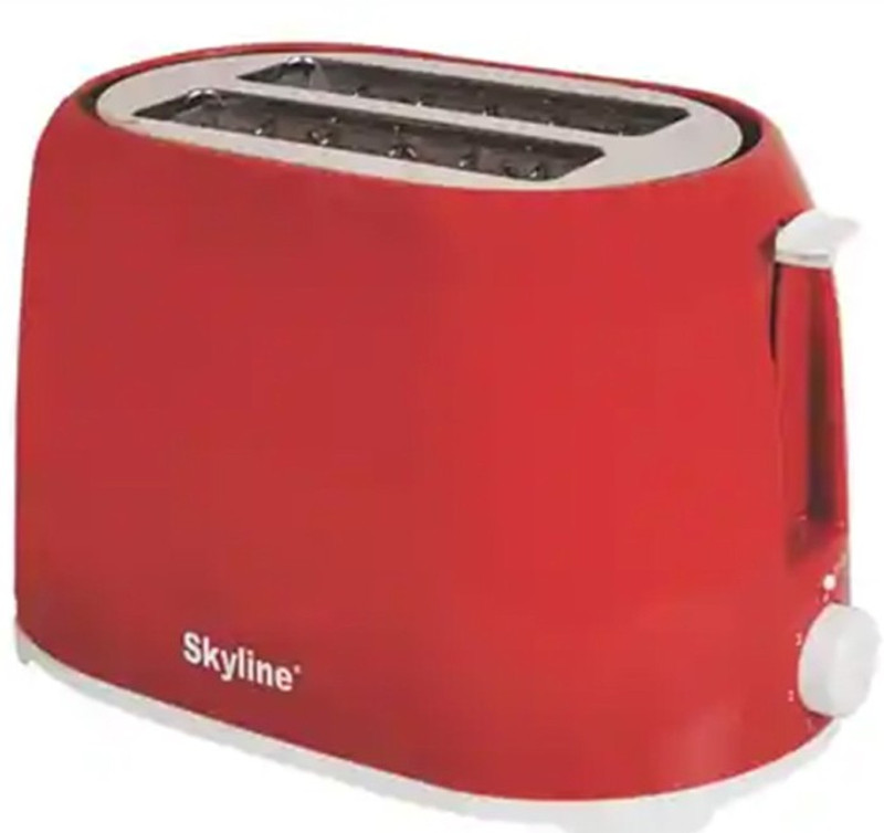Skyline VTL-7000 750 W Pop Up Toaster(Red)