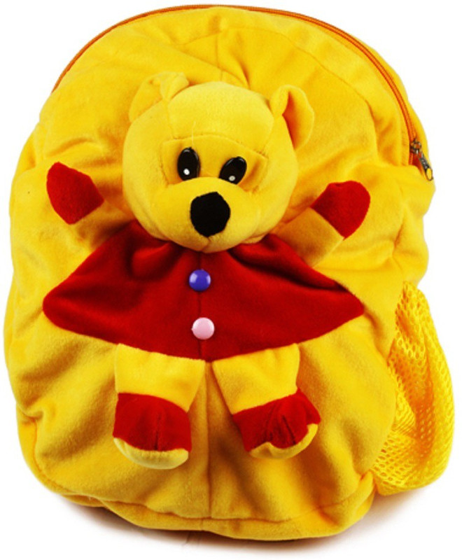 kidofly Swaty toys kids soft school bag 2 to 5 age pooh hb yellow  - 15 inch(Yellow)