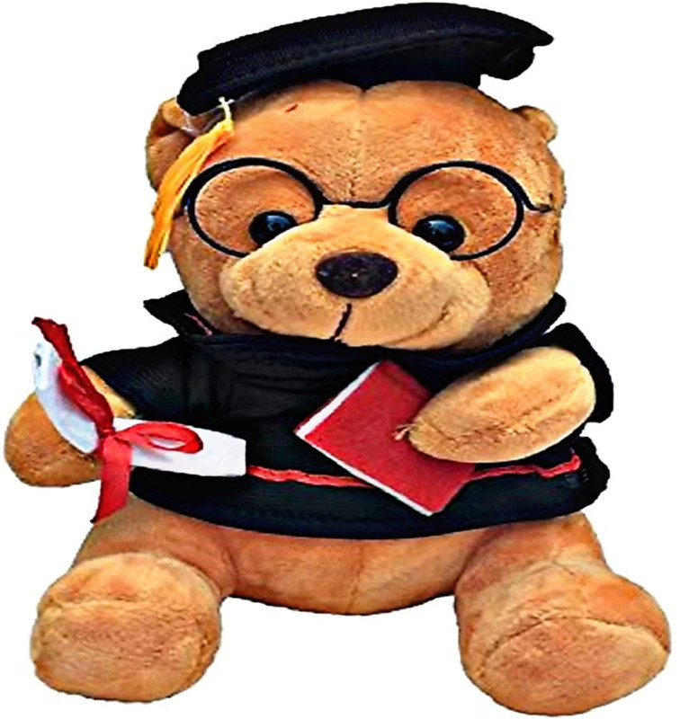 sahil fashion Dog Teddy Bear  - 16 cm(Brown)