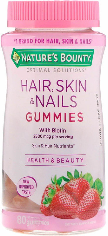 Nature's Bounty Nature's Bounty, Optimal Solutions, Hair, Skin & Nails(80 No)