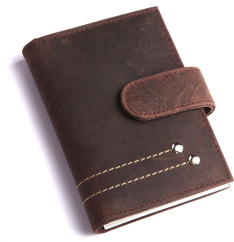 myseeku 20 Card Holder(Set of 1, Brown)