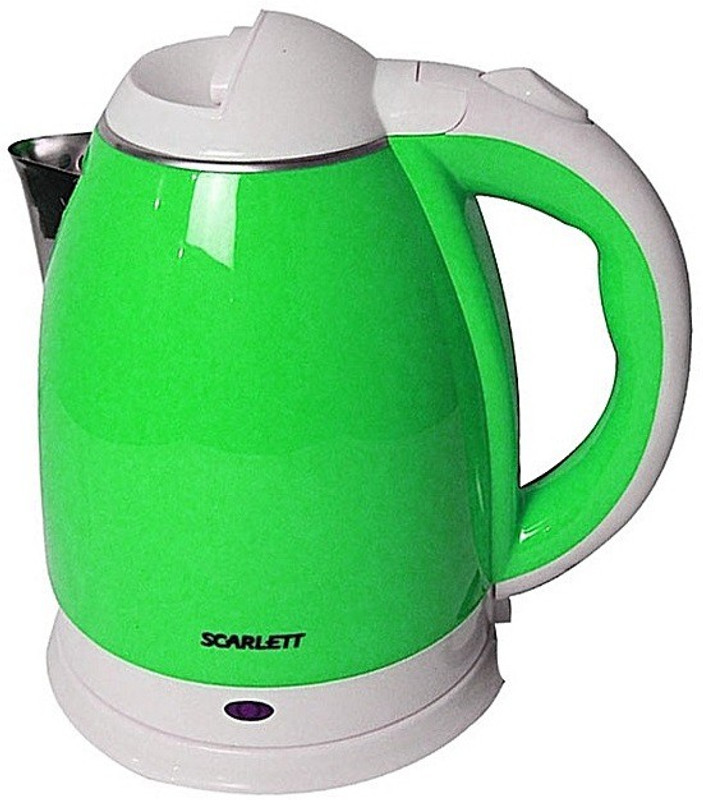 Scarlett LM -43 Hot Water Pot Portable Boiler Tea Coffee Warmer Heater Cordless Electric Kettle Electric Kettle(2 L, Green)