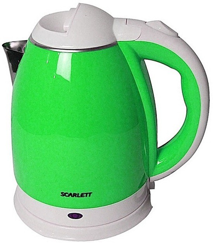 Scarlett LM -44 Hot Water Pot Portable Boiler Tea Coffee Warmer Heater Cordless Electric Kettle Electric Kettle(2 L, Green)