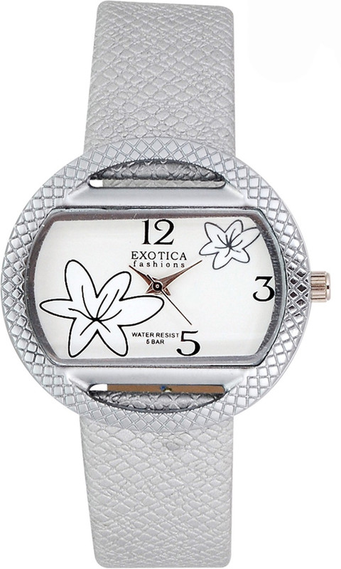 Exotica Fashions EFL-24-White Basic Analog Watch - For Women