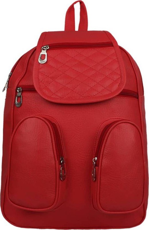 3ng RED-2BL PCKT- 18 L Backpack(Red)