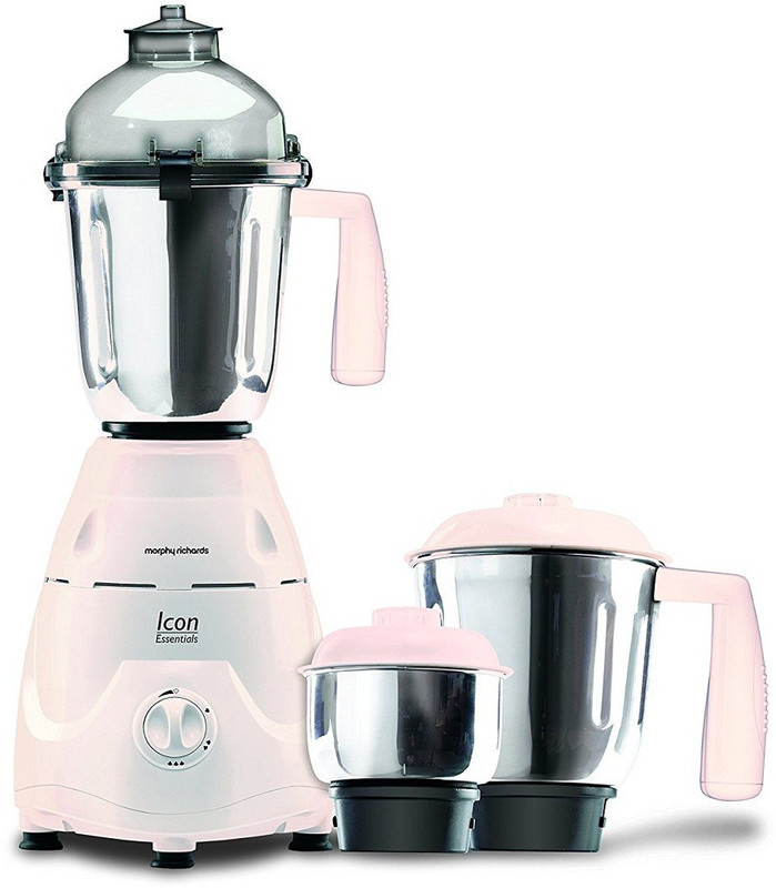 Morphy Richards Icon Essensial Essensial 600 watt 600 Mixer Grinder(White, 2 Jars) Morphy Richards Icon Essensial Essensial 600 watt 600 Mixer Grinder(White, 2 Jars)