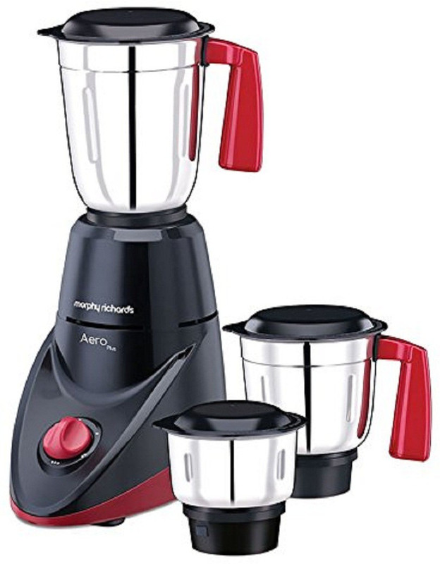 Morphy Richards Aero Plus Black Aero Plus Mixer Grinder 500 Watt Black 600 Mixer Grinder(Black, 2 Jars) Morphy Richards Aero Plus Black Aero Plus Mixer Grinder 500 Watt Black 600 Mixer Grinder(Black, 2 Jars)