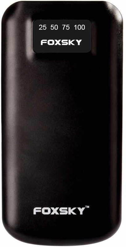 foxsky 10000 mAh Power Bank (FSY10)(Black, Lithium Polymer)