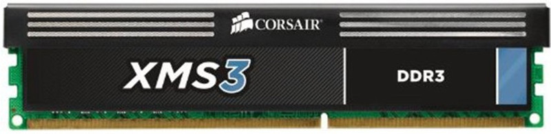 Corsair Dominator DDR3 4 GB (Single Channel) PC (Memory CMX4GX3M1A1600C9 XMS3 4GB (1x4GB) DDR3 1600 MHz (PC3 12800) Desktop Memory 1.65V)