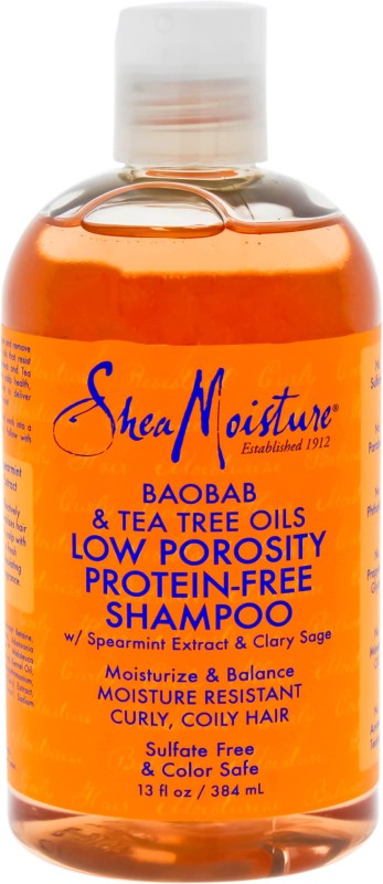 Shea Moisture Low Porosity Protein Free Shampoo 384 Ml(384 ml)