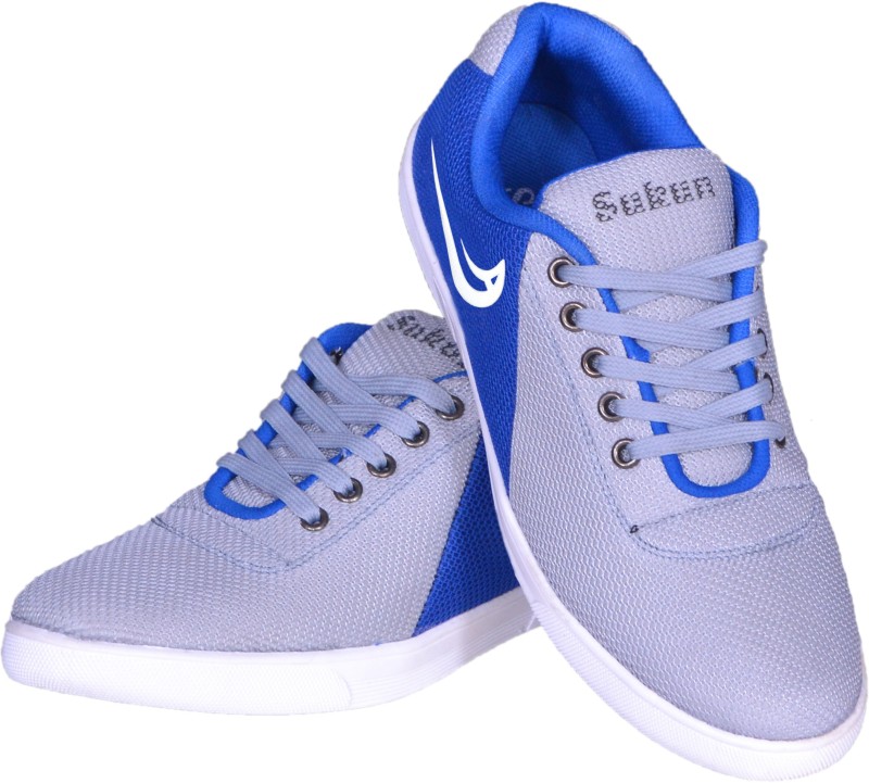 Sukun Canvas Shoes For Men(Blue, Grey 