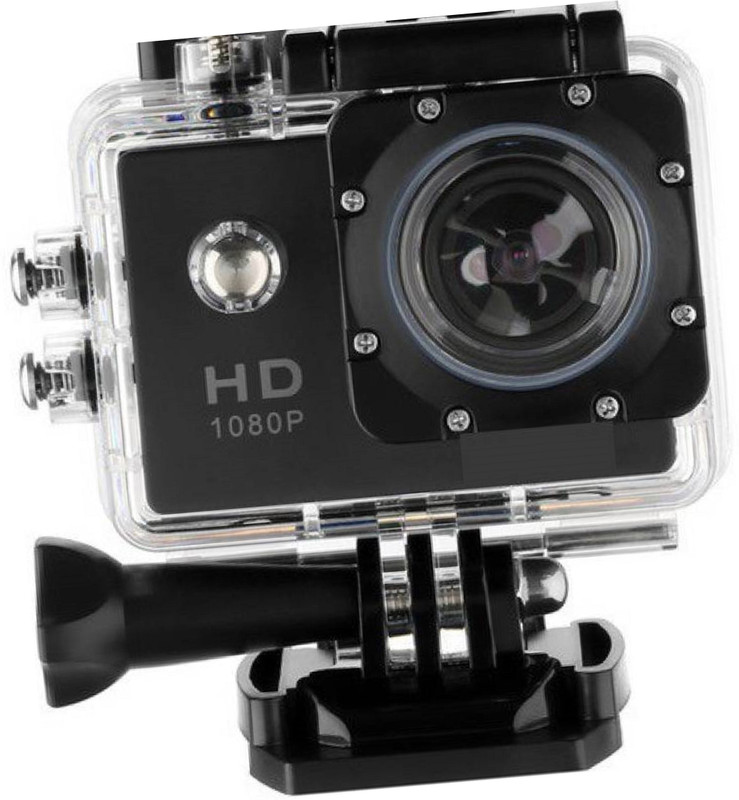 biratty hd 1080p ultra hd 1080psports and action cmera Sports and Action Camera(Black, 14 MP)
