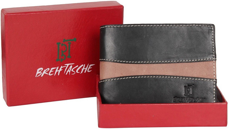 breiftasche Men Multicolor Genuine Leather Wallet(9 Card Slots)