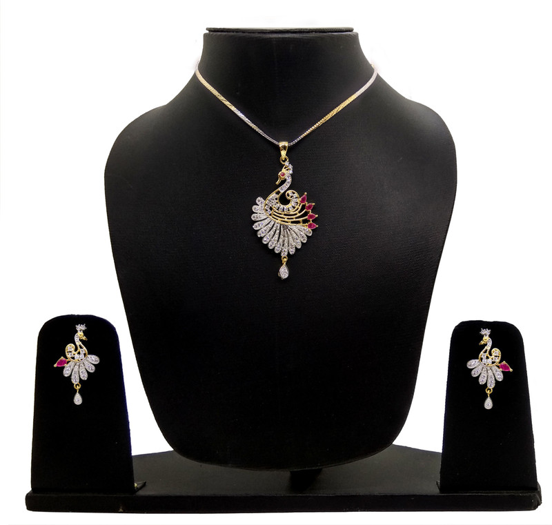 kriswa Alloy Jewel Set(Multicolor)