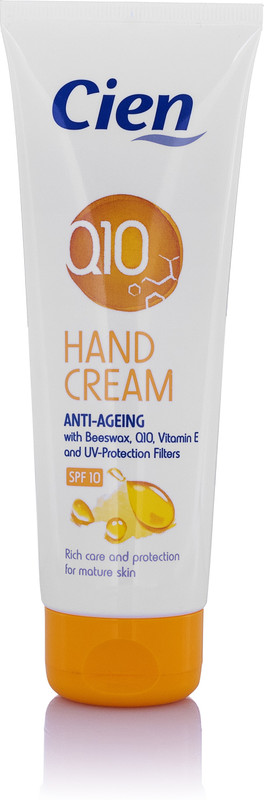 cien Anti Aging Hand Cream with Q10, Beeswax, Vitamin E and UV- Protection Filters(125 ml)