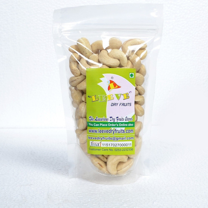 Leeve Dry fruits Roasted Salted Cashews(400 g)