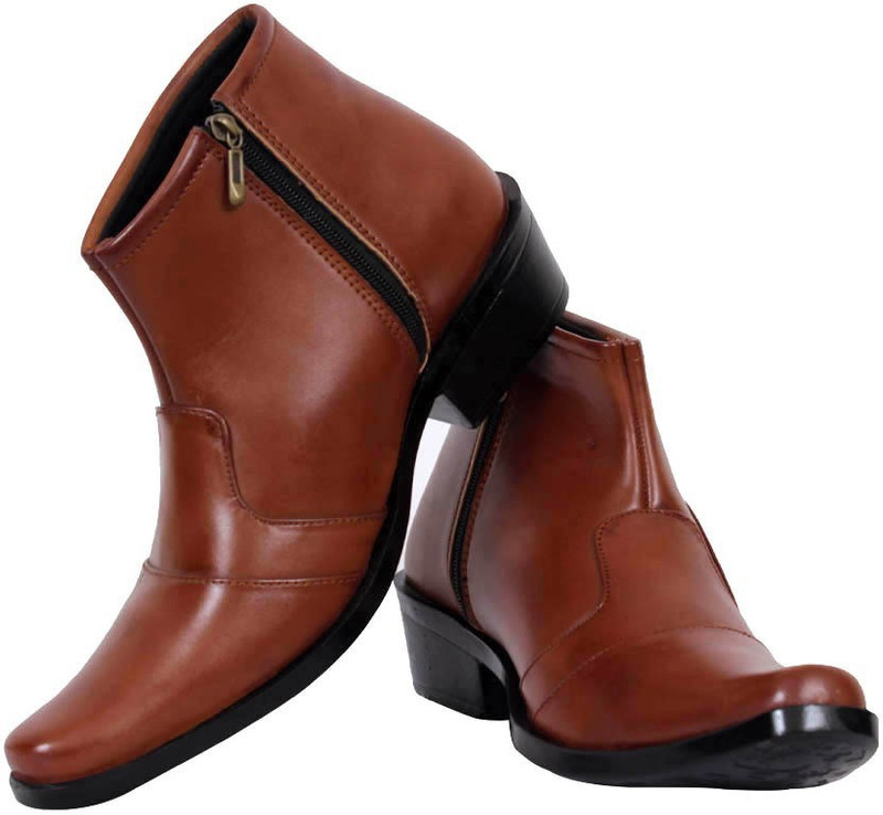 elvace Boot for men - 5011B Boots For Men(Brown)