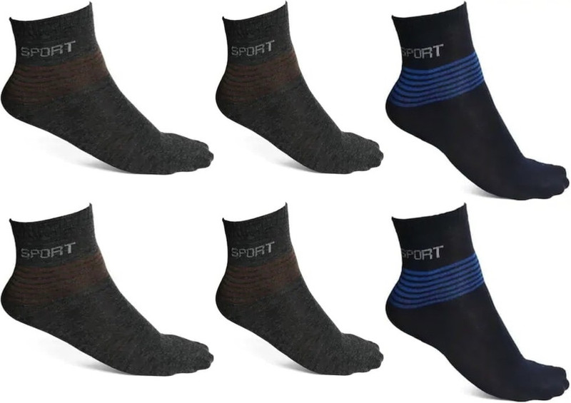 senapati traders Men & Women Ankle Length(Pack of 6)