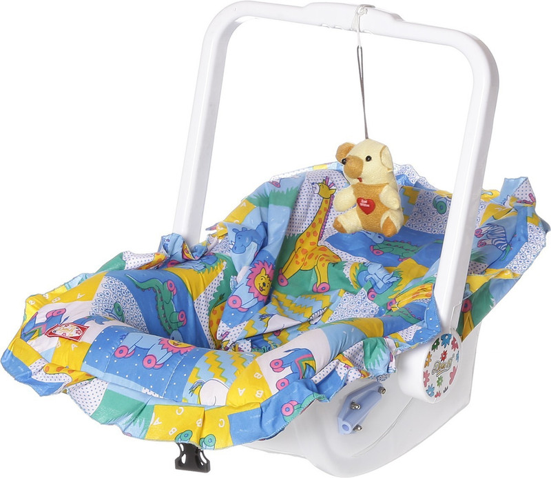 Archana Multipurpose(7 in 1) carry cot with mosquito net and Sun shade Non-electric(Blue)