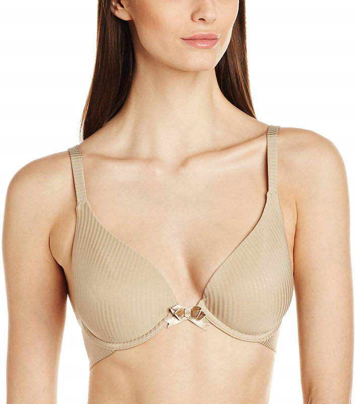 Bwitch Women Plunge Lightly Padded Bra Beige Desertcart Senegal