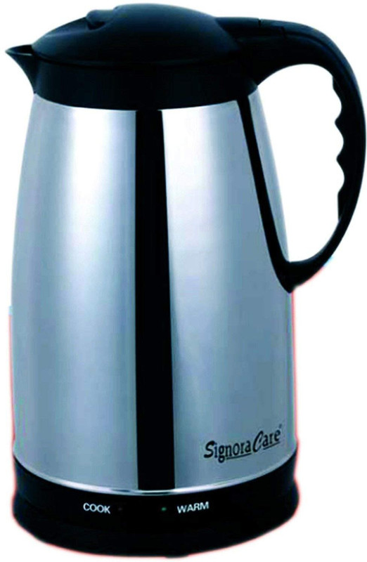 Signoracare SCEK - 908/1.5 L Electric Kettle(1.5 L, Silver) Signoracare SCEK - 908/1.5 L Electric Kettle(1.5 L, Silver)
