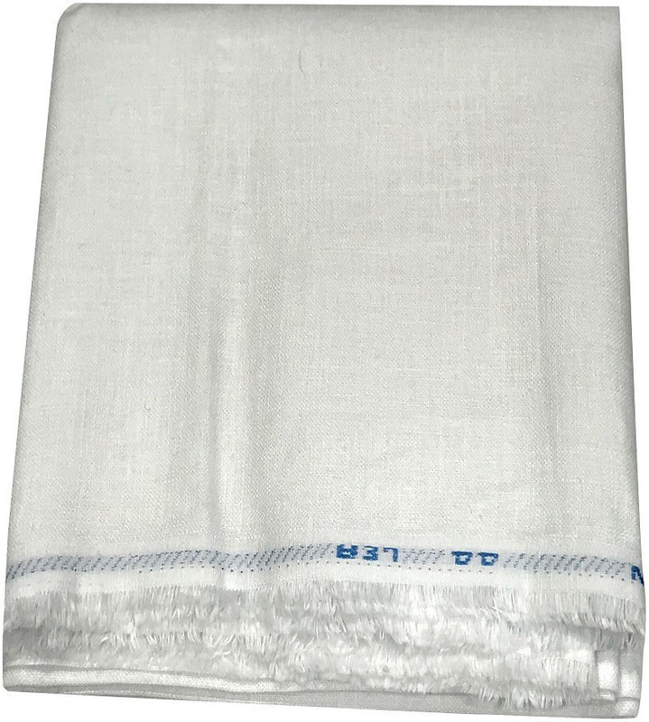 fabrichvalley Linen Solid Shirt Fabric(Unstitched)