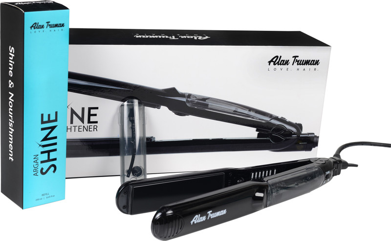Alan Truman K2 Argan Shine Straightener AT_ASSnr_K2 Hair Straightener(Black)