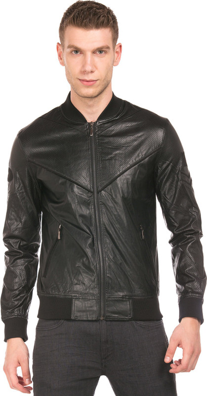 Flying Machine Full Sleeve Solid Men Jacket